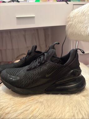 Nike Air Max 270 Black Athletic Sneakers